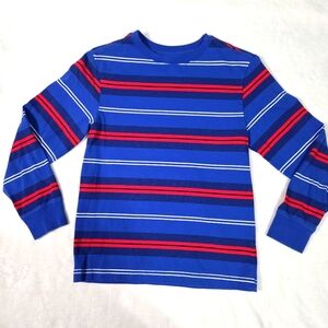 EUC Boys Gymboree Striped Long Sleeve T-shirt, Sz Lg 10/12